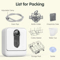 3-in-1 Baby Bottle Washer, Sterilizer & Dryer Combo in White