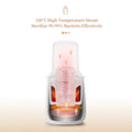 Baby Bottle Warmer Black with LCD Display, Timer, and Adjustable Temperature Control