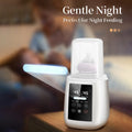 Baby Bottle Warmer Black with LCD Display, Timer, and Adjustable Temperature Control