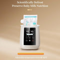 Baby Bottle Warmer Black with LCD Display, Timer, and Adjustable Temperature Control