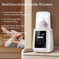 Baby Bottle Warmer Black with LCD Display, Timer, and Adjustable Temperature Control