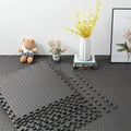 Brown Interlocking Heavy Duty EVA Foam Gym Flooring Mats - 60x60cm - 12 Tiles