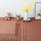 Brown Interlocking Heavy Duty EVA Foam Gym Flooring Mats - 60x60cm - 24 Tiles