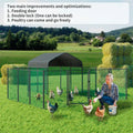 Extra Large Green Chicken Coop Cage 300x600cm with Waterproof Cover and Walk-In Design