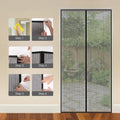 Magnetic Mosquito Net Door Screen 80x210cm White
