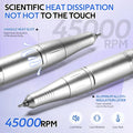 Professional 45000RPM Electric Nail Drill Kit