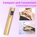 Mini UV LED Nail Dryer Lamp USB Gold