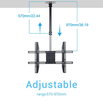 Adjustable Ceiling TV Mount for 26-65" LCD LED