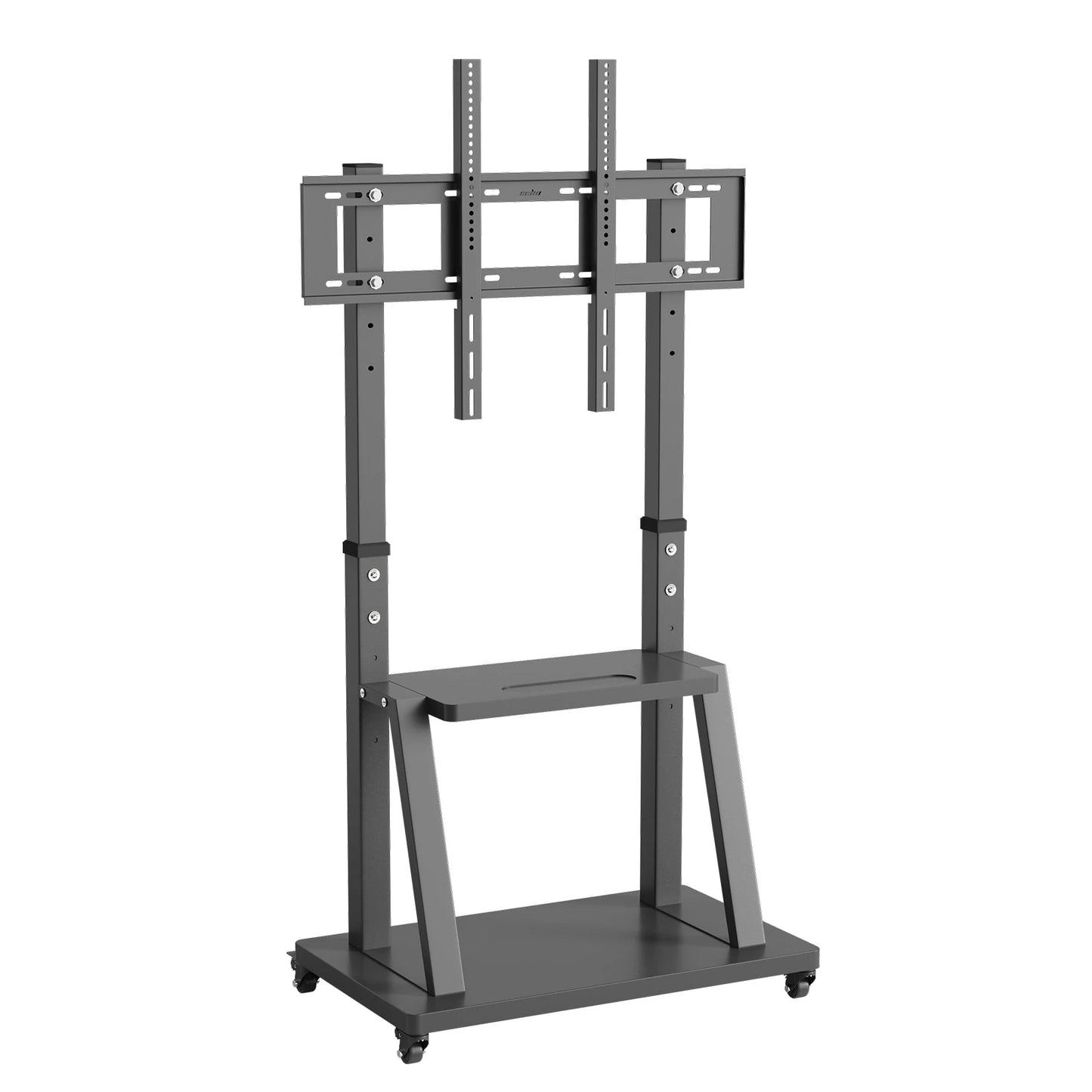 Adjustable Heavy Duty Mobile TV Cart Stand