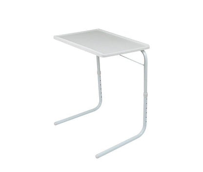 Adjustable Foldable Laptop Table Tray Steel MDF
