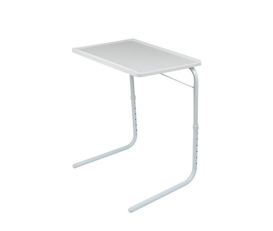 Adjustable Foldable Laptop Table Tray Steel MDF