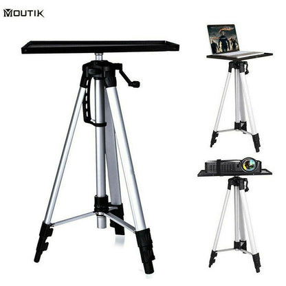 Adjustable Aluminium Laptop Projector Tripod Stand 52-140cm