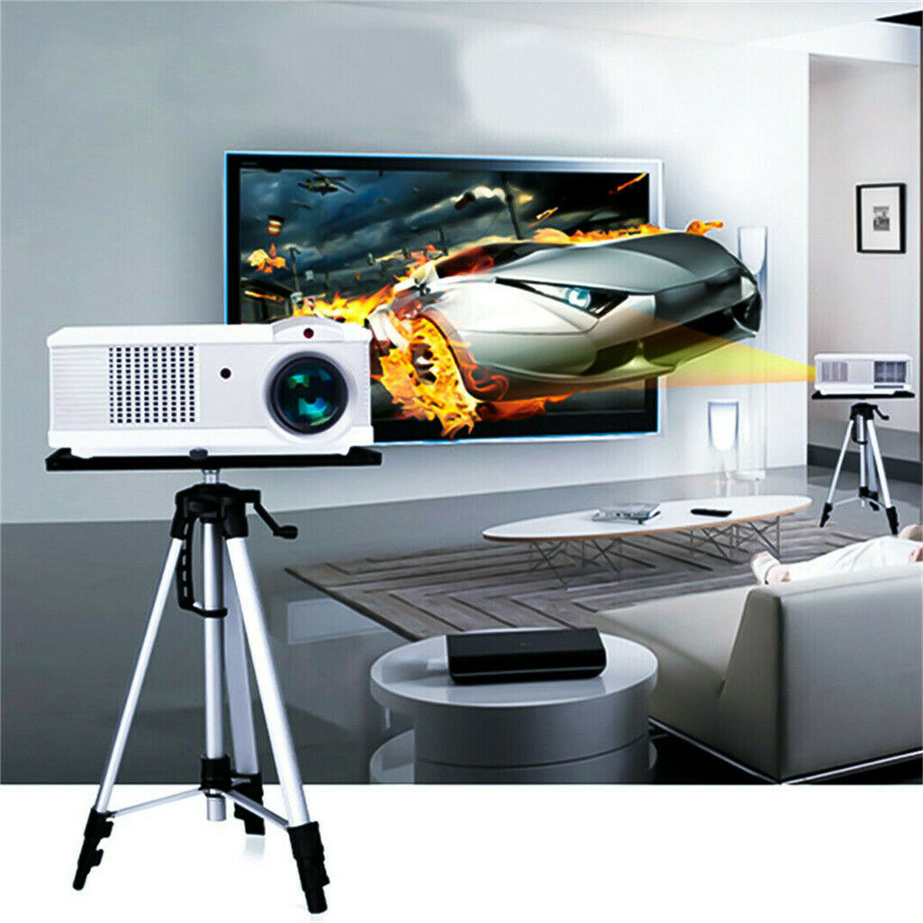 Adjustable Aluminium Laptop Projector Tripod Stand 52-140cm