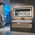 1400x700mm LED Bathroom Mirror Anti-fog Illuminated