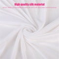 3x6m White Stage Curtain Backdrop