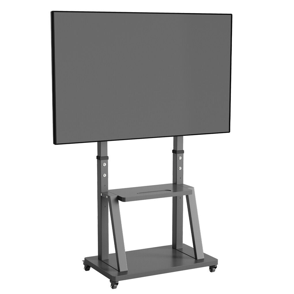32-100 Heavy Duty TV Wall Mount with Shelf & Wheels