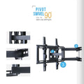 Articulating TV Wall Mount Bracket 32-56 Corner Rack Holder