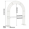Metal Wedding Arch Garden Arbor Floral Stand Indoor/Outdoor