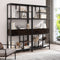 Rustic Accent Bookshelf 90CM Wide Plant Display Rack