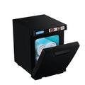 5L Mini UV Sterilizer Cabinet Electric Towel Warmer Black