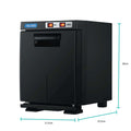 5L Mini UV Sterilizer Cabinet Electric Towel Warmer Black