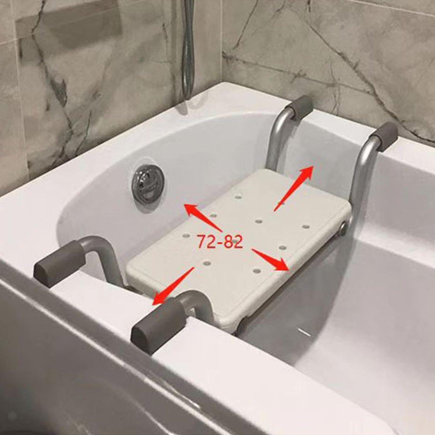 Adjustable Aluminium Bath Seat Bench