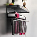Black Space Aluminum Wall Mount Holder for Dyson Airwrap