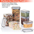 28-Piece Airtight Pantry Storage Containers with Lids for Kitchen Dry Food