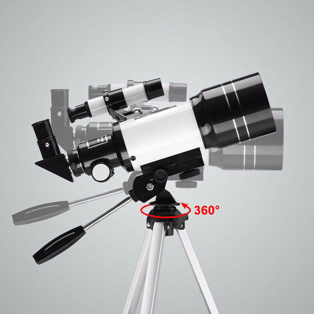 150x Zoom HD Digital Telescope 70mm Aperture Unmounted
