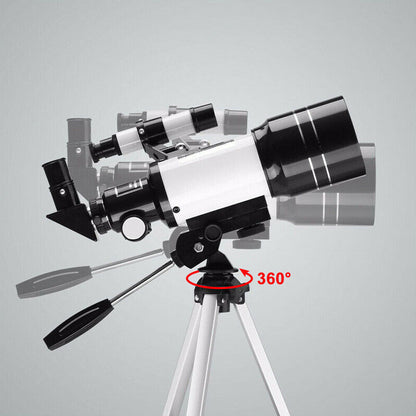 150x Zoom HD Digital Telescope 70mm Aperture Unmounted