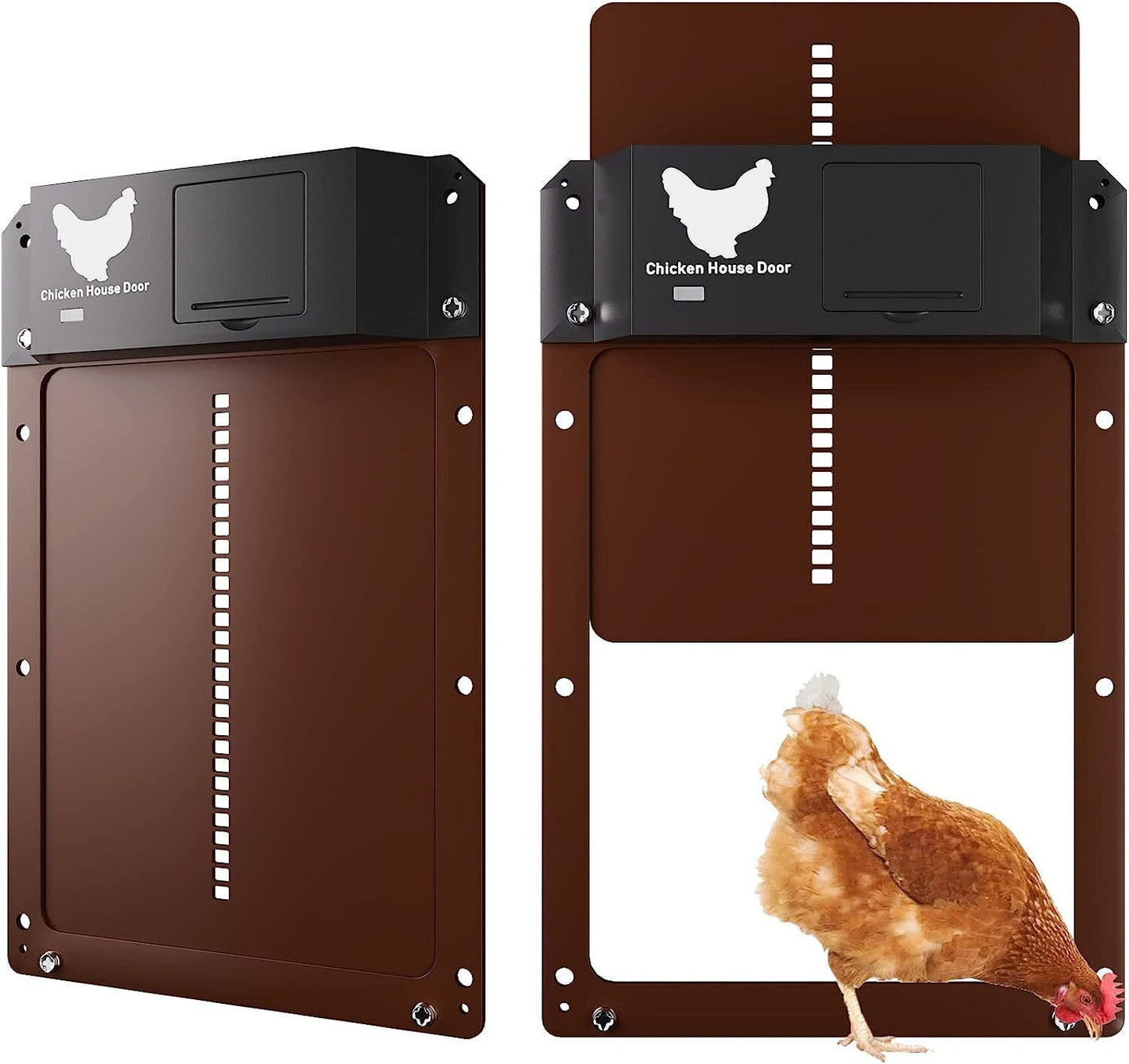 Automatic Chicken Coop Door Opener Solar Timer Sensor LCD AU