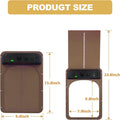 Automatic Chicken Coop Door Opener Solar Timer Sensor LCD AU