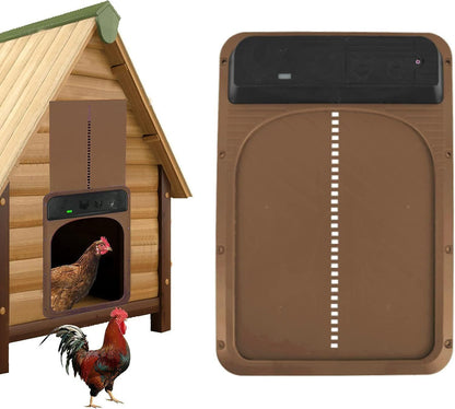 Automatic Chicken Coop Door Opener Solar Timer Sensor LCD AU