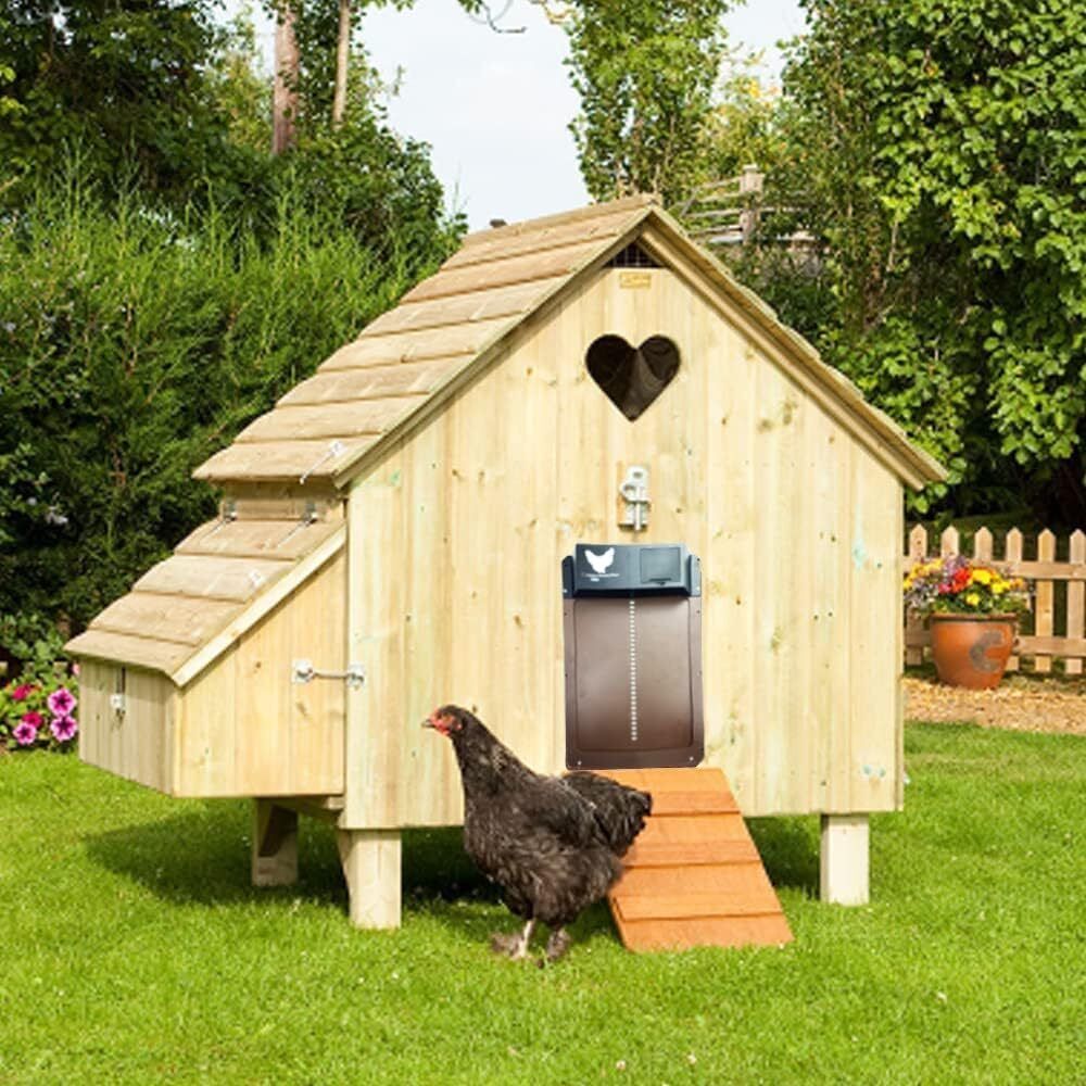 Automatic Chicken Coop Door Opener Solar Timer Sensor LCD AU