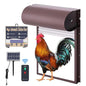 Automatic Chicken Coop Door Opener with Gate Light Sensor Remote