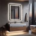 1400x700mm LED Bathroom Mirror RGB Anti-fog Aluminum