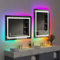 1400x700mm LED Bathroom Mirror RGB Anti-fog Aluminum