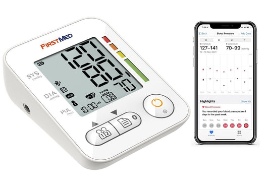 Bluetooth Blood Pressure Monitor, Auto Digital, 22-32cm Cuff
