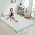 King Single Bamboo Memory Foam Mattress Topper 7-Zone 8cm