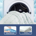 King Single Bamboo Memory Foam Mattress Topper 7-Zone 8cm