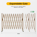 Expandable Aluminum Garden Fence Gate Rectangular