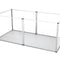 Clear Acrylic Dog Playpen 124x63x40CM, 6 Panels Cage