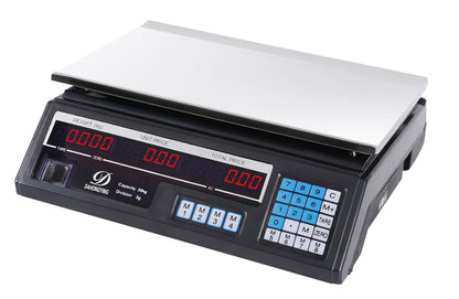 40KG Digital Kitchen Scale Metal Electronic Postal Platform
