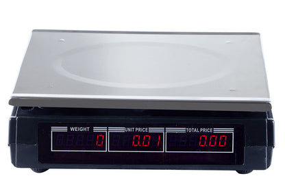 40KG Digital Kitchen Scale Metal Electronic Postal Platform