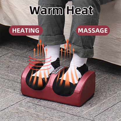 24W Electric Foot Massager with Infrared Therapy & Timer, AC