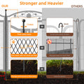 XL Metal Dog Playpen Indoor Fence with Waterproof Pad