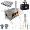 Stainless Steel Wood Burner Stove for Camping w/ Chimney & Bag