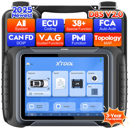 D8S OBD2 Scanner Diagnostic Tool 2025 Newest Version