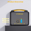 640Wh Solar Expansion Battery LiFePO4 BMS Jump 600X