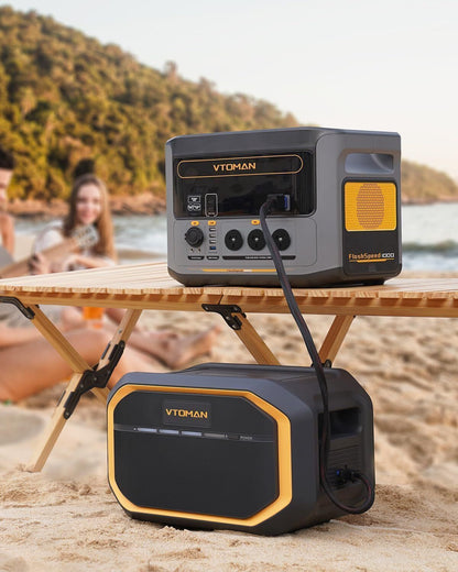 FlashSpeed 1500 1548Wh 10A AC/DC LiFePO4 Expansion Battery AU